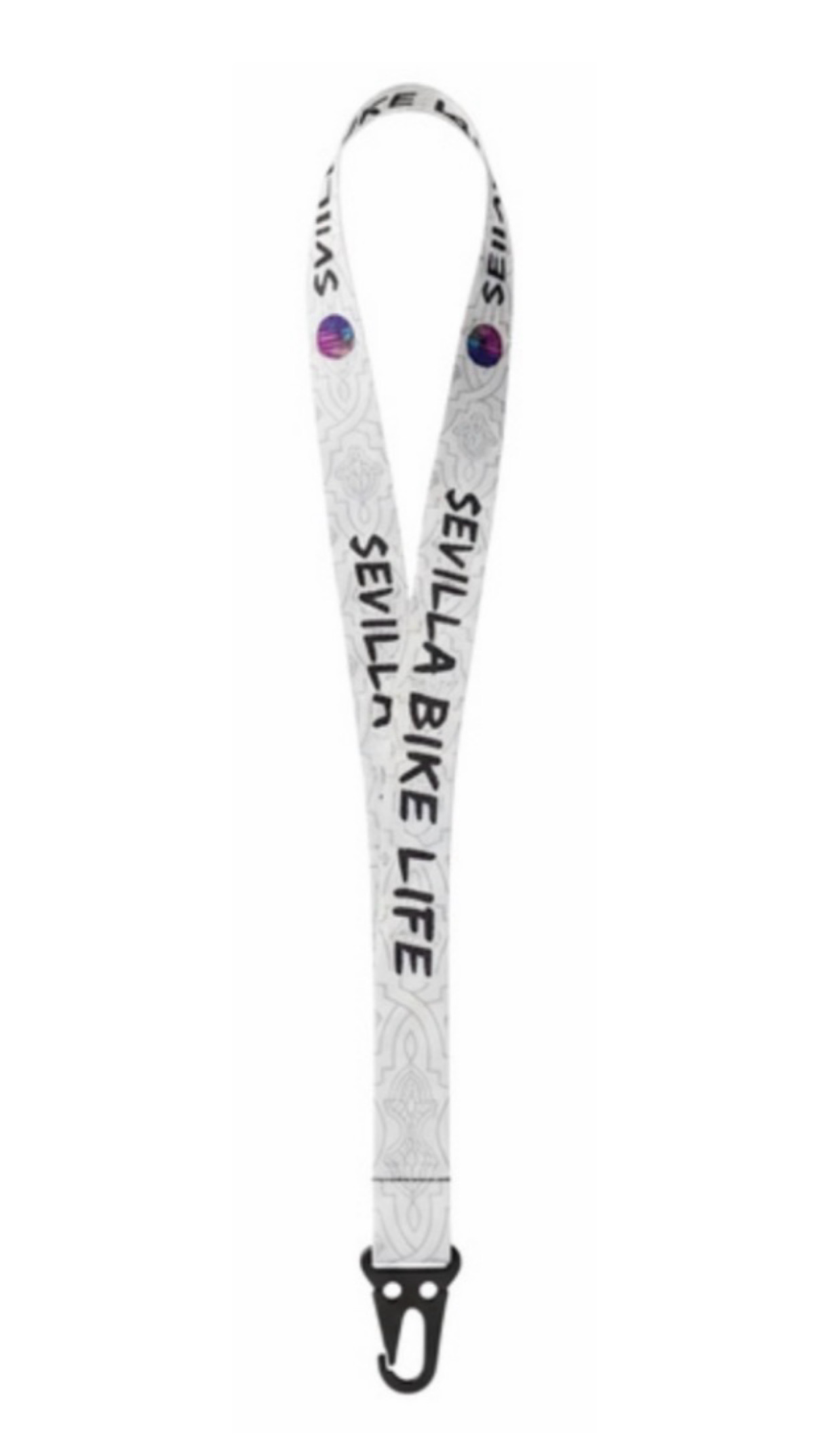 Lanyard Blanco GLS