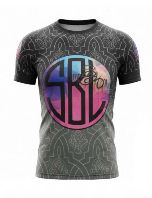 Camiseta de Mangas Cortas Negra SBL